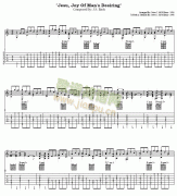 Jesu, Joy of Mans Desiring吉他谱( 六线谱)