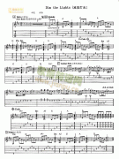 Dim The Lights吉他谱( 六线谱)