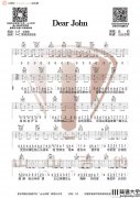 _Dear_John_吉他谱_C调原版扫弦六线谱_吉他弹唱视频