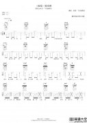 雨爱吉他谱_E调弹唱六线谱_杨丞琳