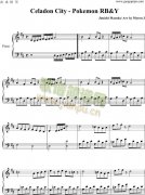 口袋妖怪 红蓝绿黄 青瓷城