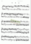 巴赫平均律曲集第一册第15首 键盘类 钢琴