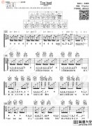 Too_Bad吉他谱_林俊杰_G调六线谱_吉他弹