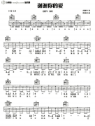 刘德华_谢谢你的爱_吉他谱_G调吉他弹