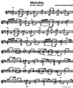 Mabelita（Little Mabel）（古典吉他）