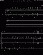 犬夜叉四手联弹-钢琴谱(钢琴曲)-犬夜叉