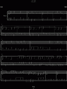 夜晚 免费钢琴谱_五线谱