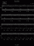 满是落寞钢琴谱
