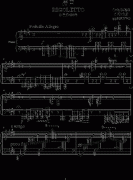 弄臣 免费钢琴谱_五线谱