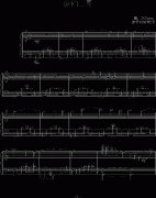 梦归田园钢琴谱