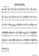 Donna Donna（尤克里里指弹谱）