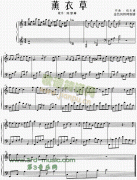 薰衣草[钢琴曲谱]