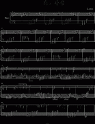 夜，等待-钢琴谱(钢琴曲)-E大调的天空