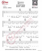 Monsters （ G调原版编配）
