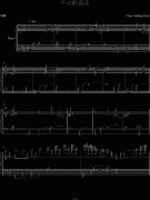 午夜的随想-乱按流之四钢琴谱