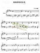 酸酸甜甜就是我（钢琴五线谱）