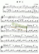 紫罗兰 免费钢琴谱_五线谱