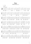 Stay指弹 （ 吉他独奏 ）