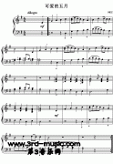 可爱的五月(拜耳)[钢琴曲谱]
