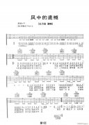 风中的遗憾 （ E调原版编配）