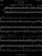 天气预报背景音乐--渔舟唱晚-钢琴谱