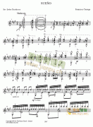 SUENO吉他谱( 六线谱)