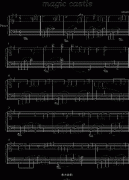 magic castle- 魔法之城-钢琴谱(钢琴曲)-东方神起